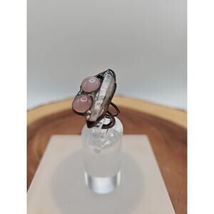 Adjustable Quartz Crystal Ring